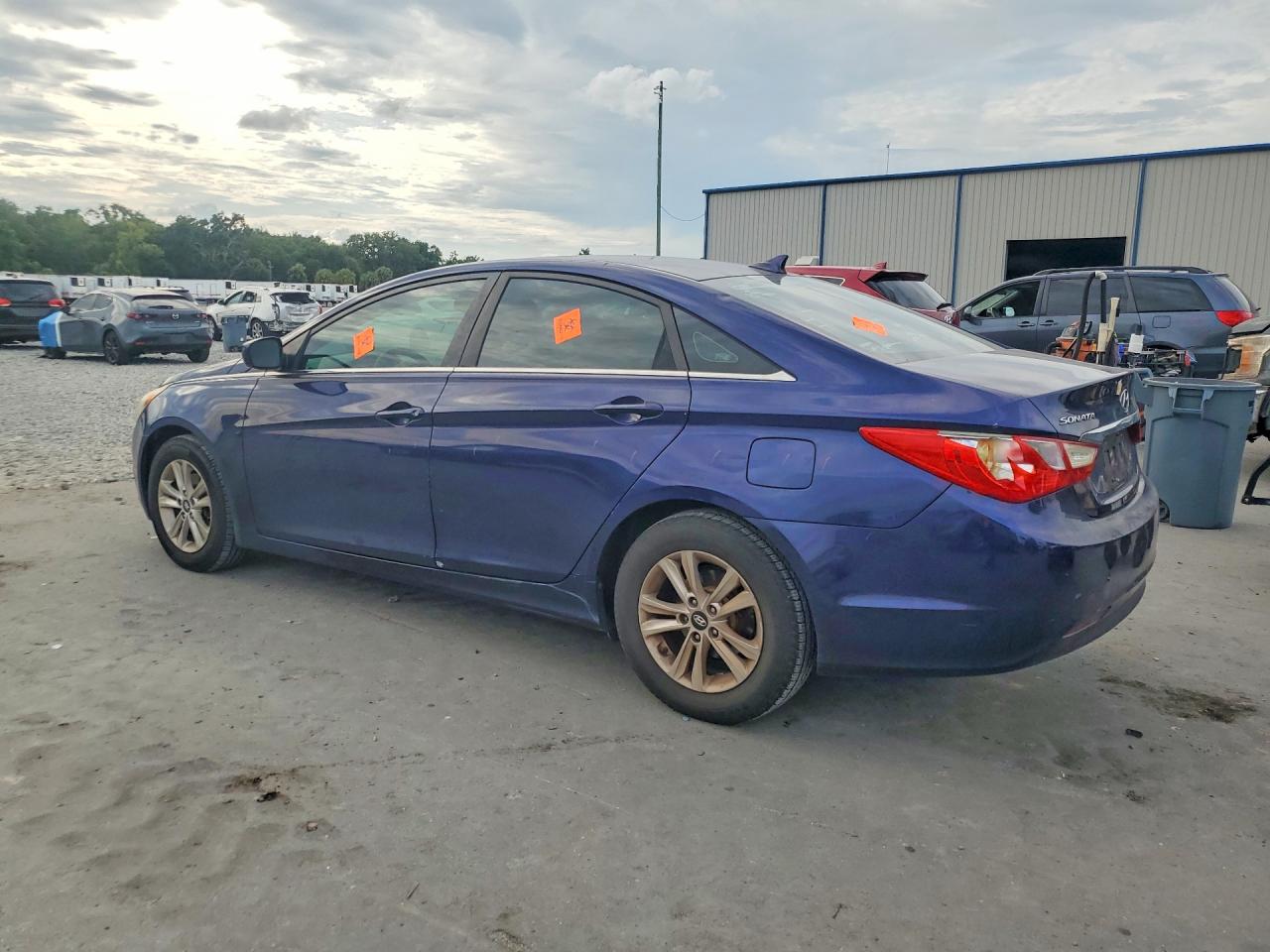 2011 Hyundai Sonata Gls Blue vin: 5NPEB4AC3BH230511