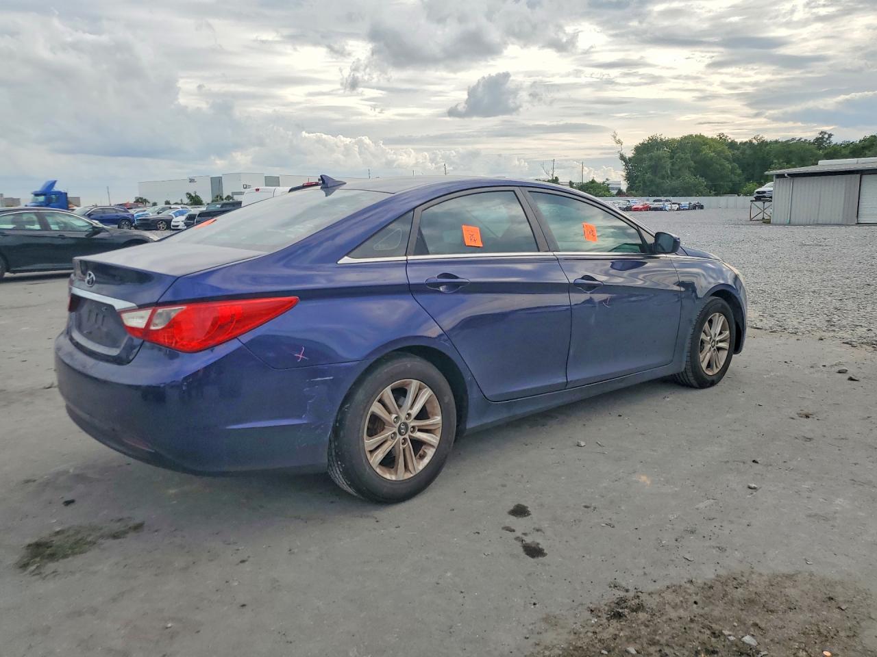 2011 Hyundai Sonata Gls Blue vin: 5NPEB4AC3BH230511