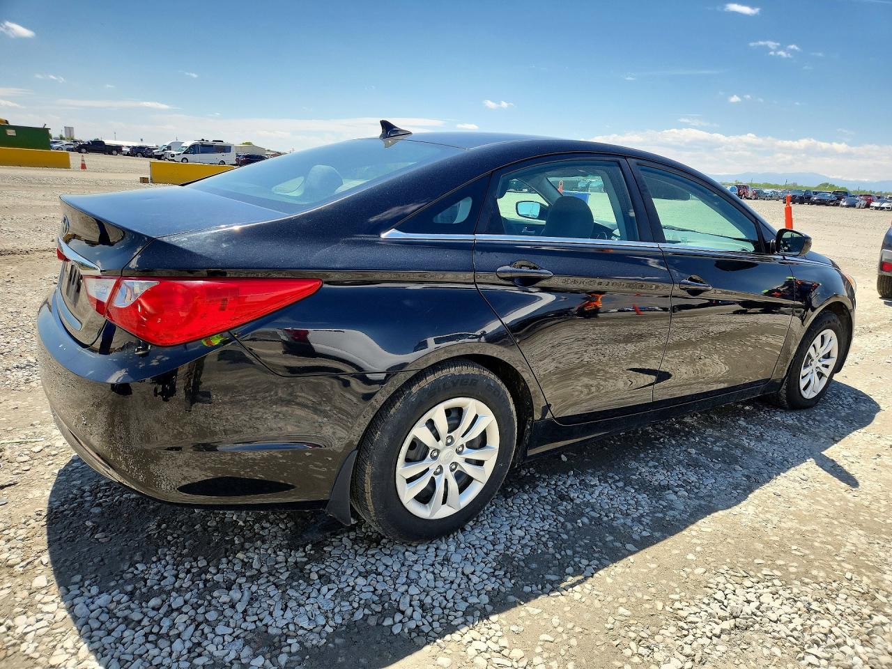 2011 Hyundai Sonata Gls Black vin: 5NPEB4AC3BH237703