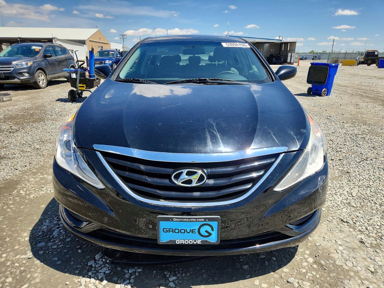 2011 Hyundai Sonata Gls Black vin: 5NPEB4AC3BH237703