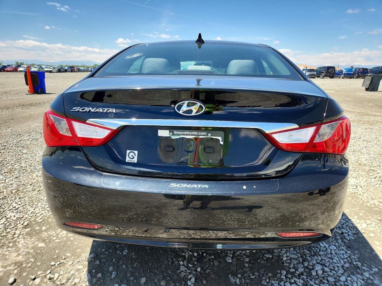 2011 Hyundai Sonata Gls Black vin: 5NPEB4AC3BH237703
