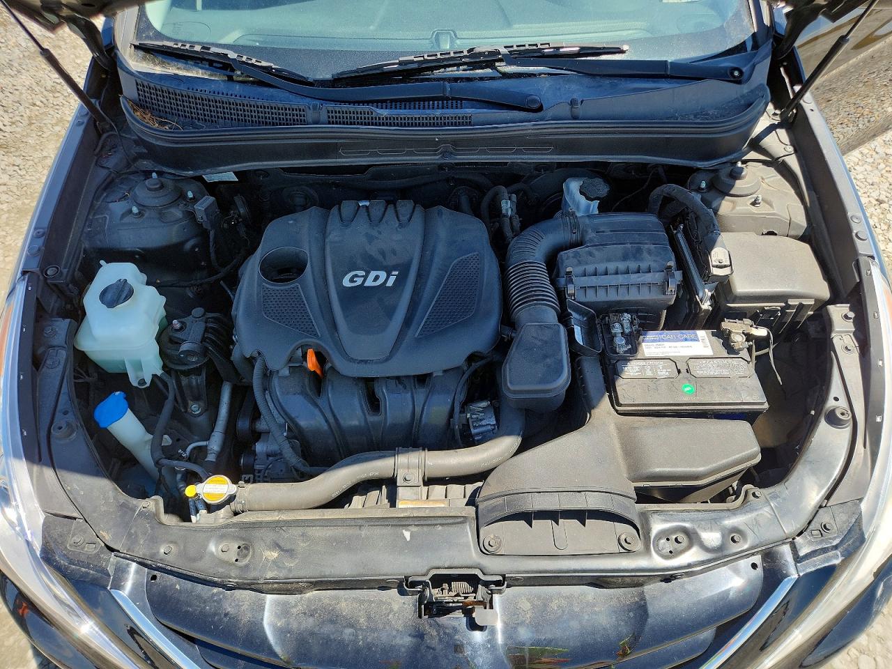 2011 Hyundai Sonata Gls Black vin: 5NPEB4AC3BH237703