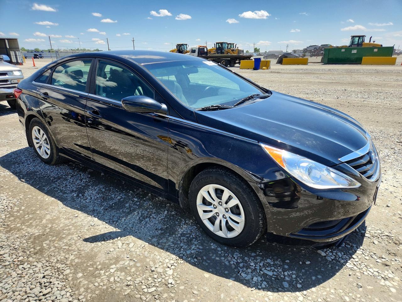 2011 Hyundai Sonata Gls Black vin: 5NPEB4AC3BH237703