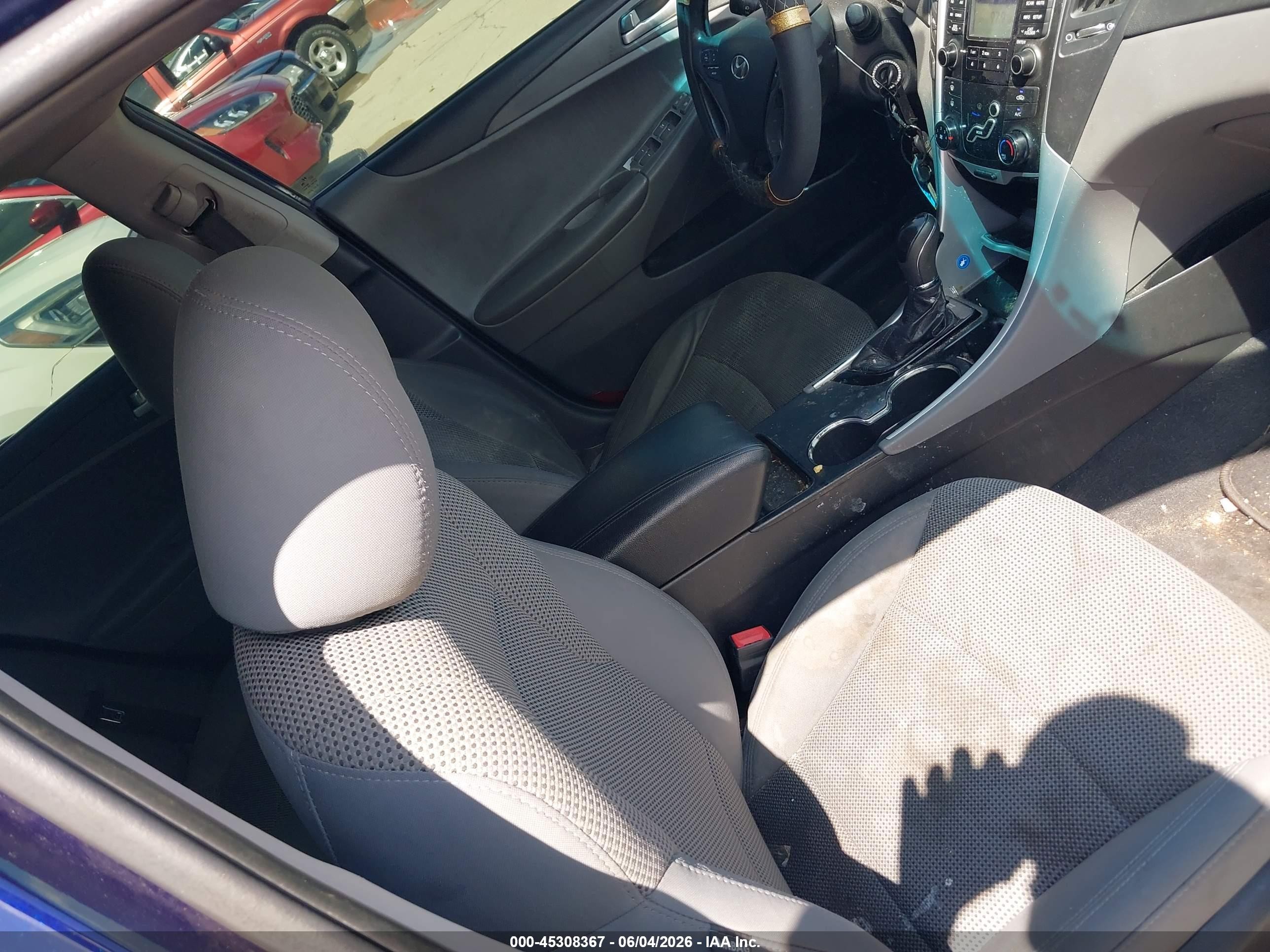 2011 Hyundai Sonata Gls Синий vin: 5NPEB4AC3BH248975