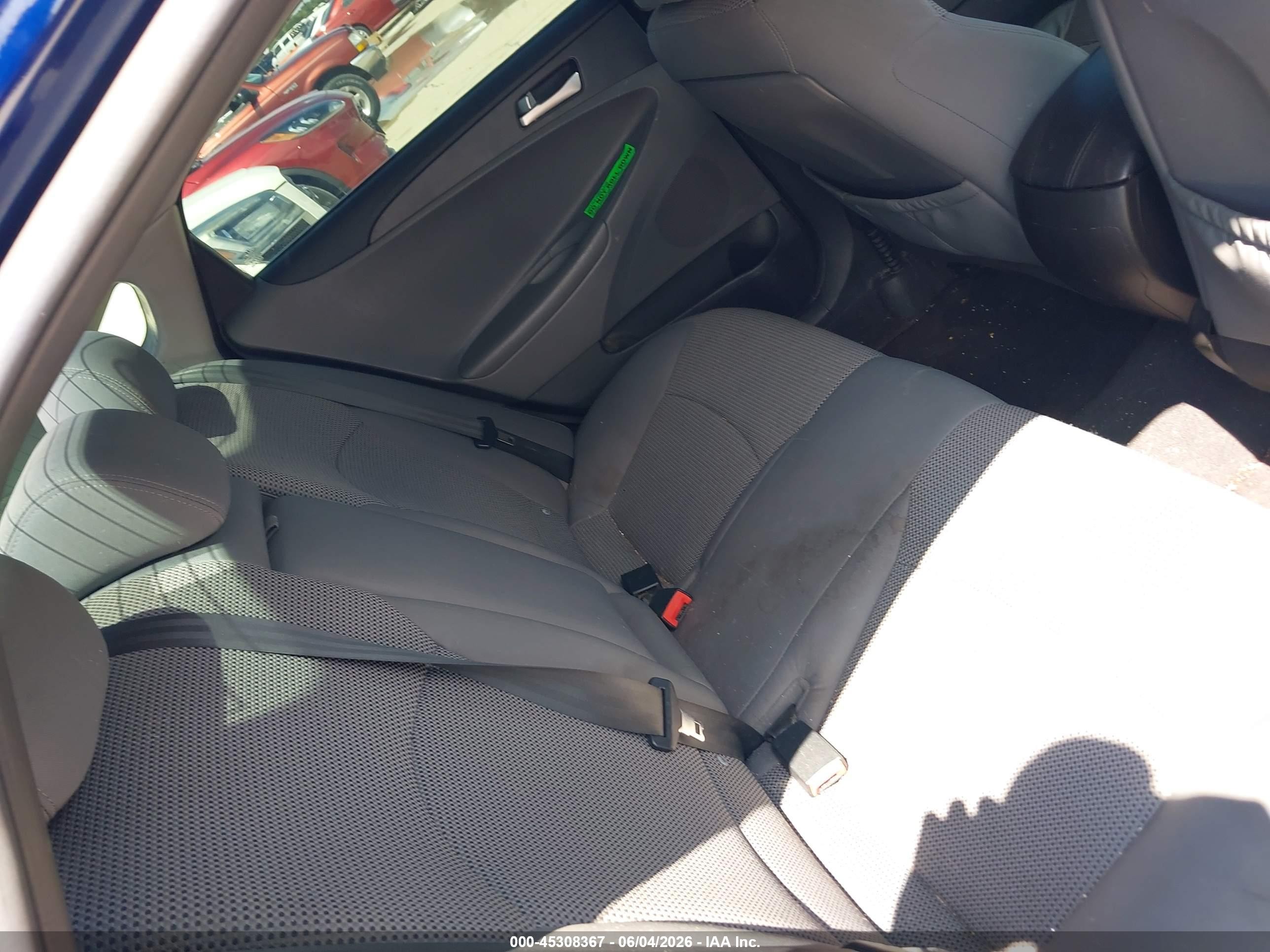 2011 Hyundai Sonata Gls Синий vin: 5NPEB4AC3BH248975