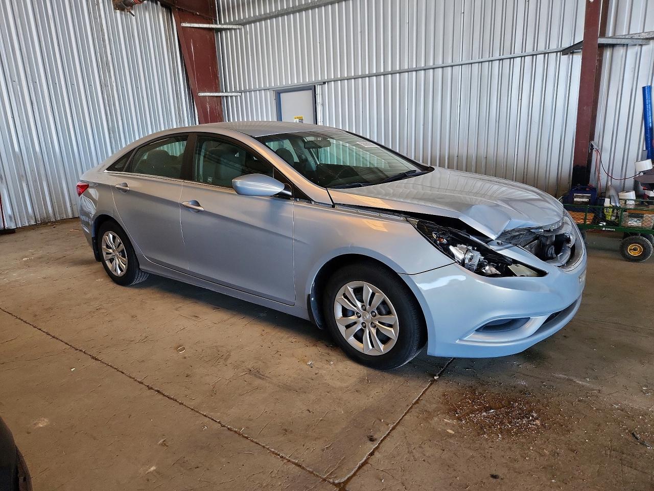 2011 Hyundai Sonata Gls Blue vin: 5NPEB4AC3BH249110