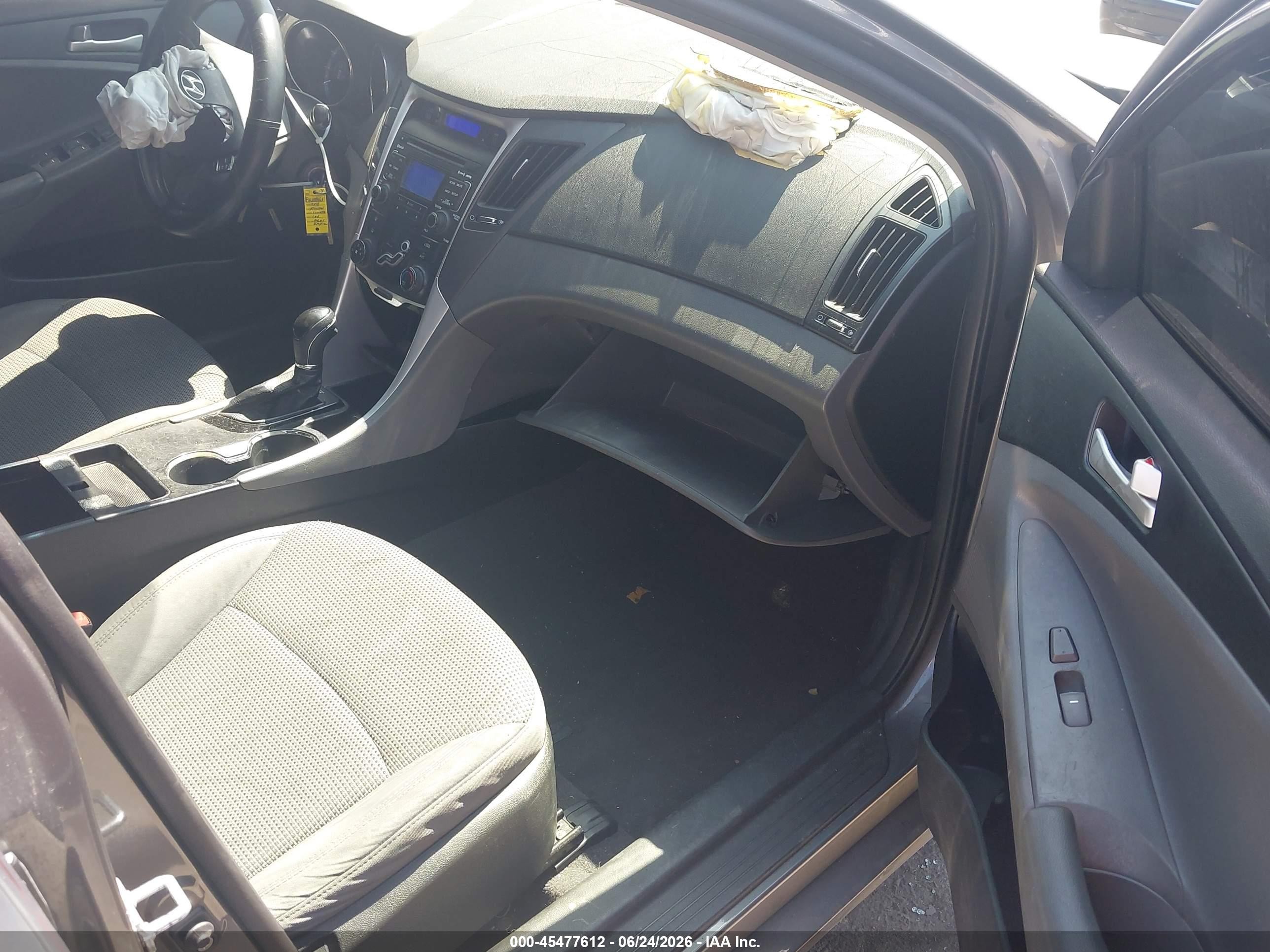 2011 Hyundai Sonata Gls Gray vin: 5NPEB4AC3BH288165