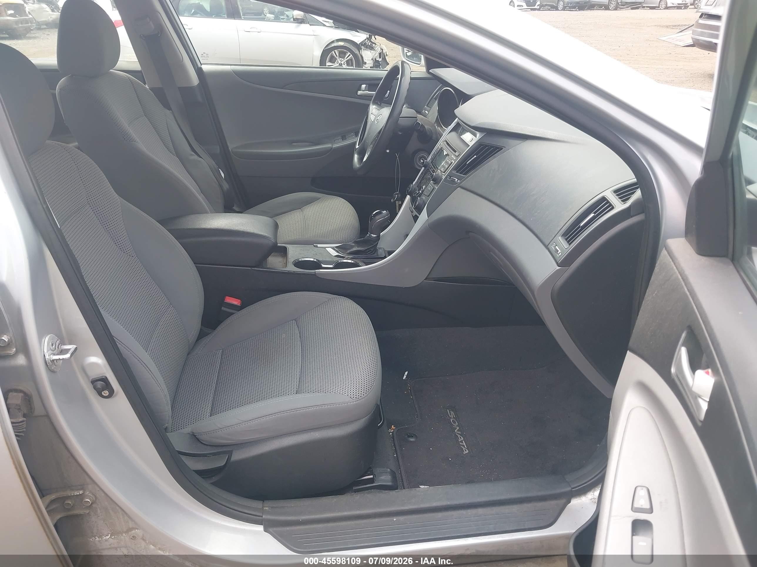 2011 Hyundai Sonata Gls Gray vin: 5NPEB4AC3BH291955