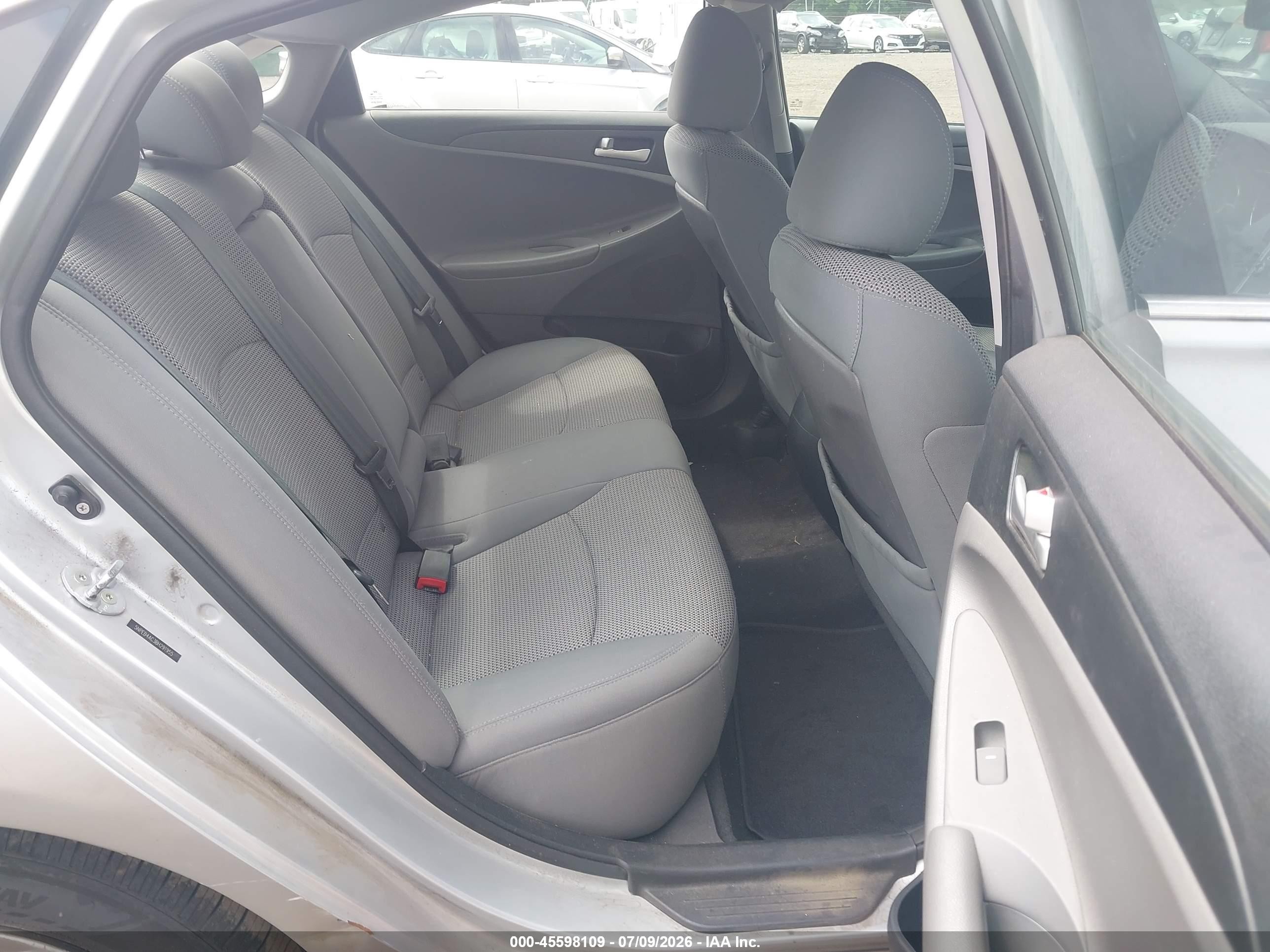 2011 Hyundai Sonata Gls Gray vin: 5NPEB4AC3BH291955