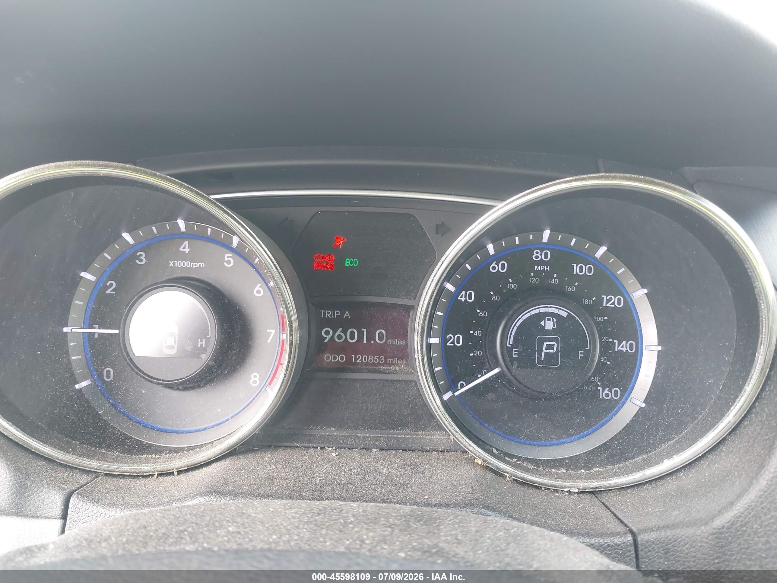 2011 Hyundai Sonata Gls Gray vin: 5NPEB4AC3BH291955
