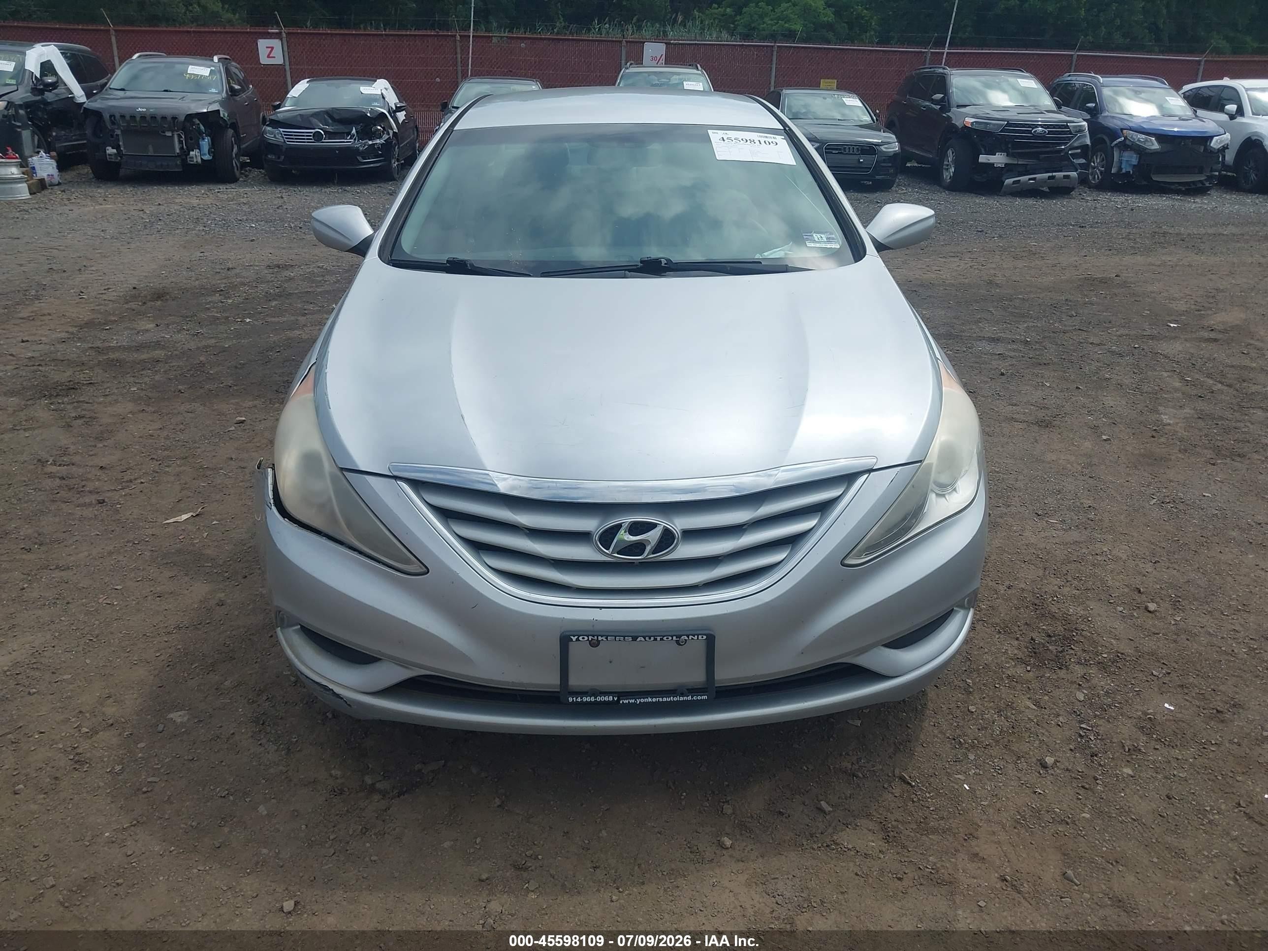 2011 Hyundai Sonata Gls Gray vin: 5NPEB4AC3BH291955