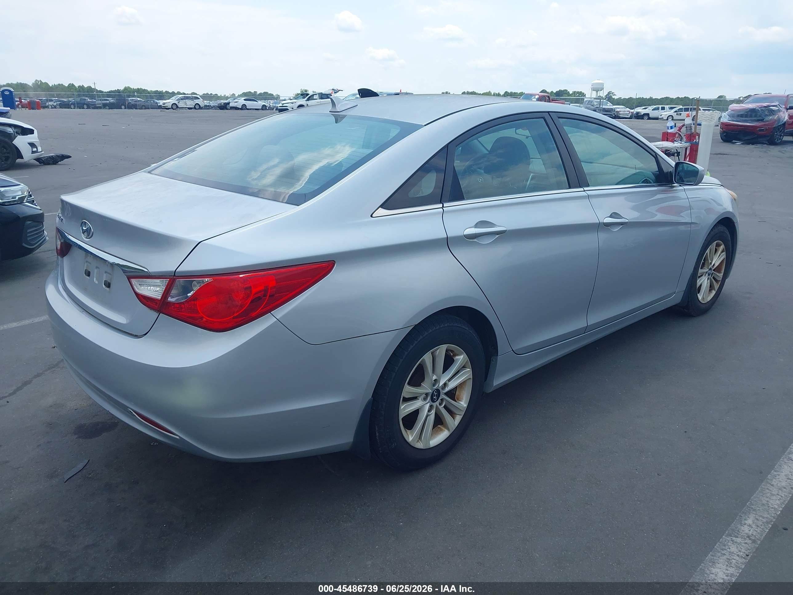 2011 Hyundai Sonata Gls Silver vin: 5NPEB4AC3BH295701