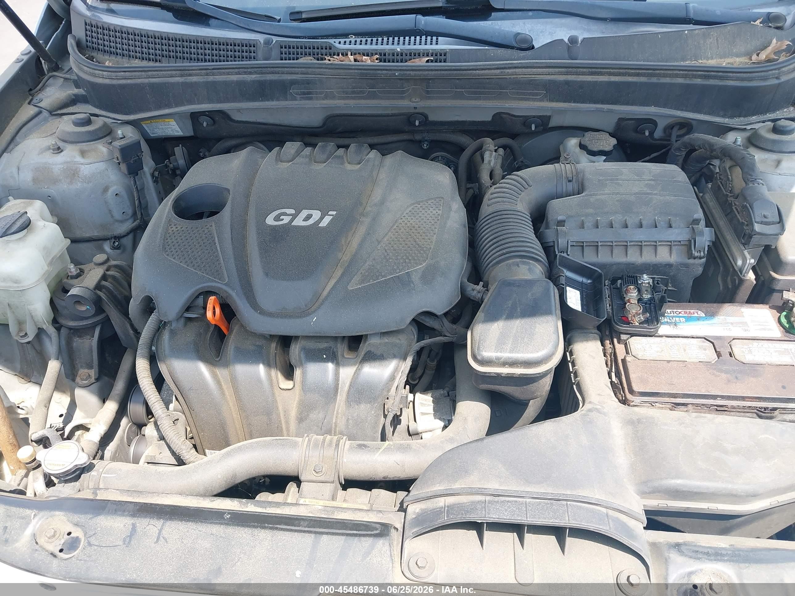 2011 Hyundai Sonata Gls Silver vin: 5NPEB4AC3BH295701