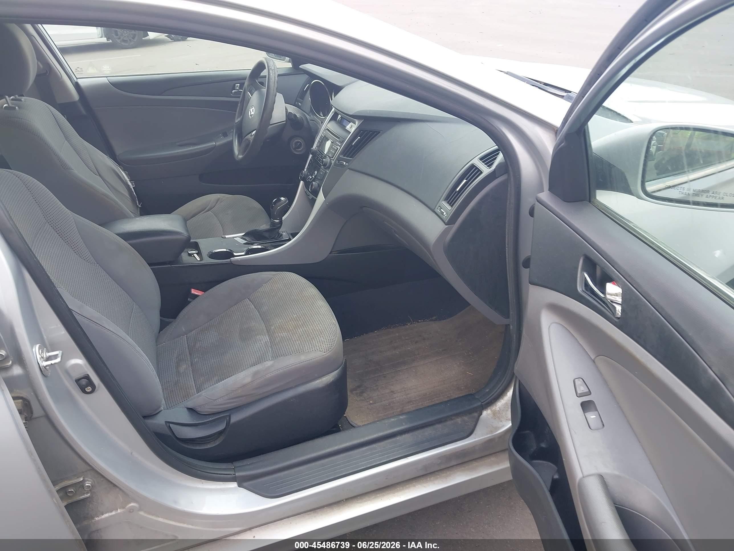 2011 Hyundai Sonata Gls Silver vin: 5NPEB4AC3BH295701