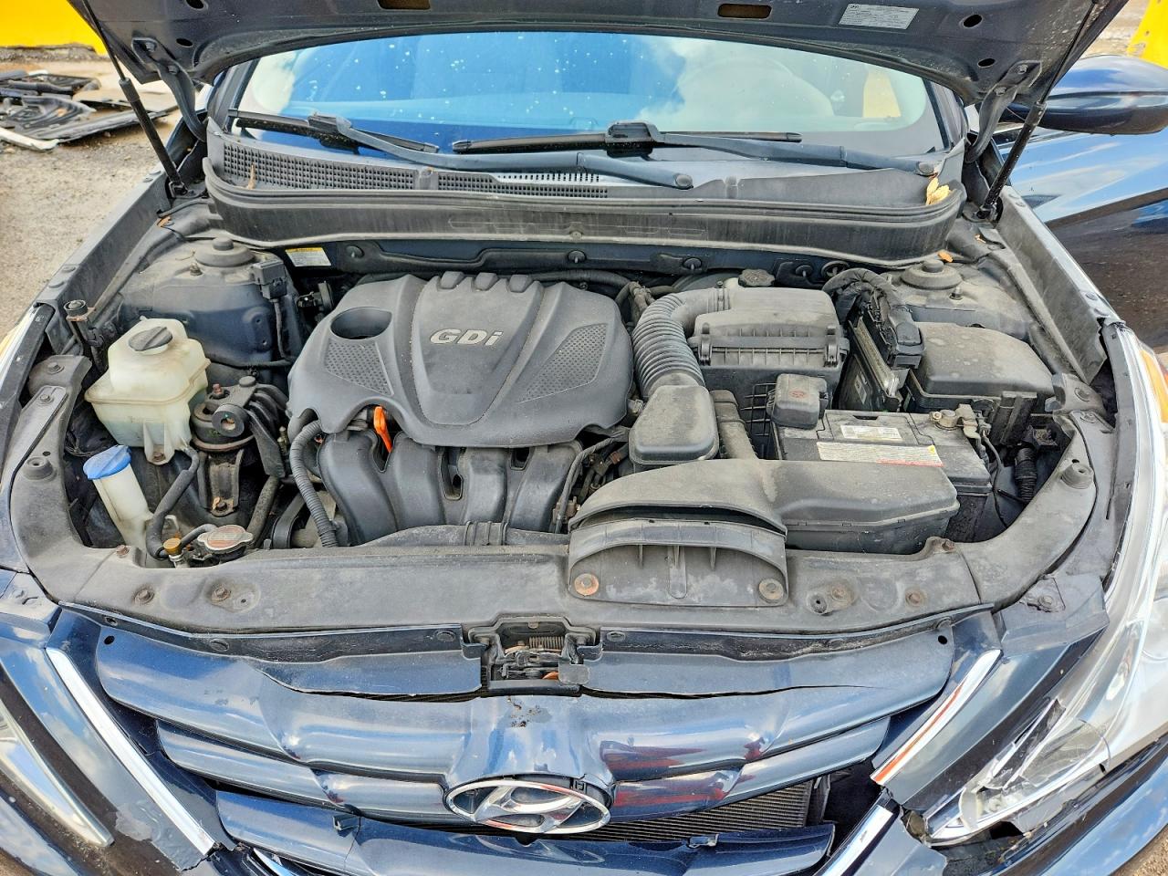 2011 Hyundai Sonata Gls Серый vin: 5NPEB4AC3BH300556