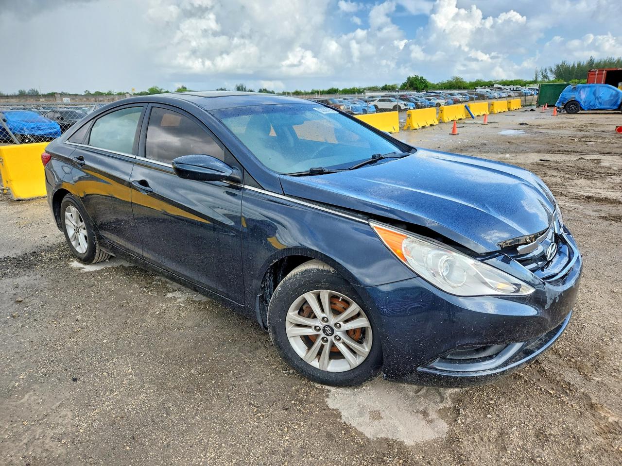 2011 Hyundai Sonata Gls Серый vin: 5NPEB4AC3BH300556