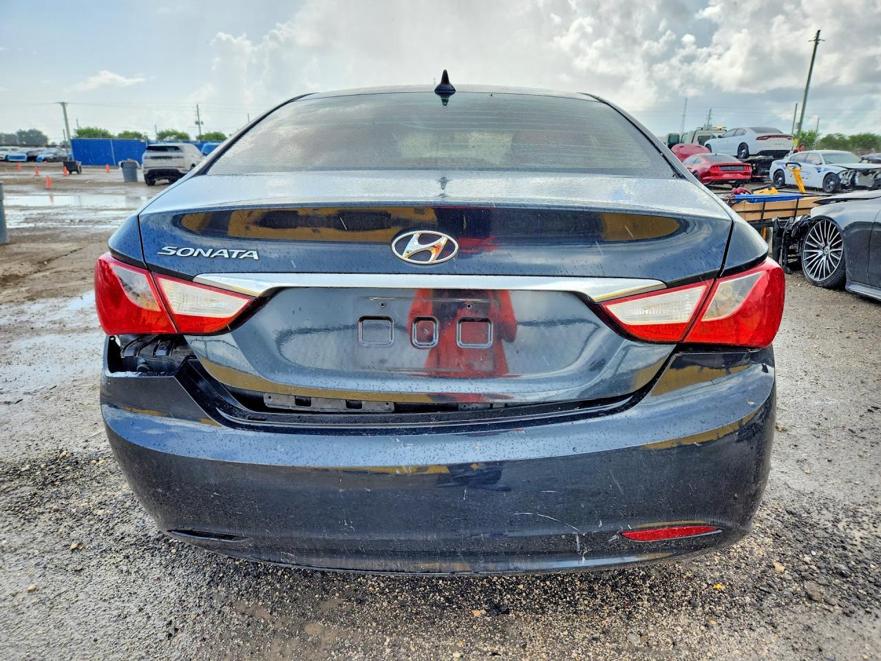 2011 Hyundai Sonata Gls Серый vin: 5NPEB4AC3BH300556