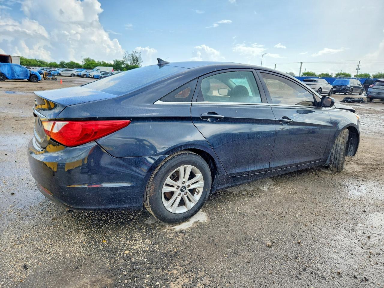 2011 Hyundai Sonata Gls Серый vin: 5NPEB4AC3BH300556
