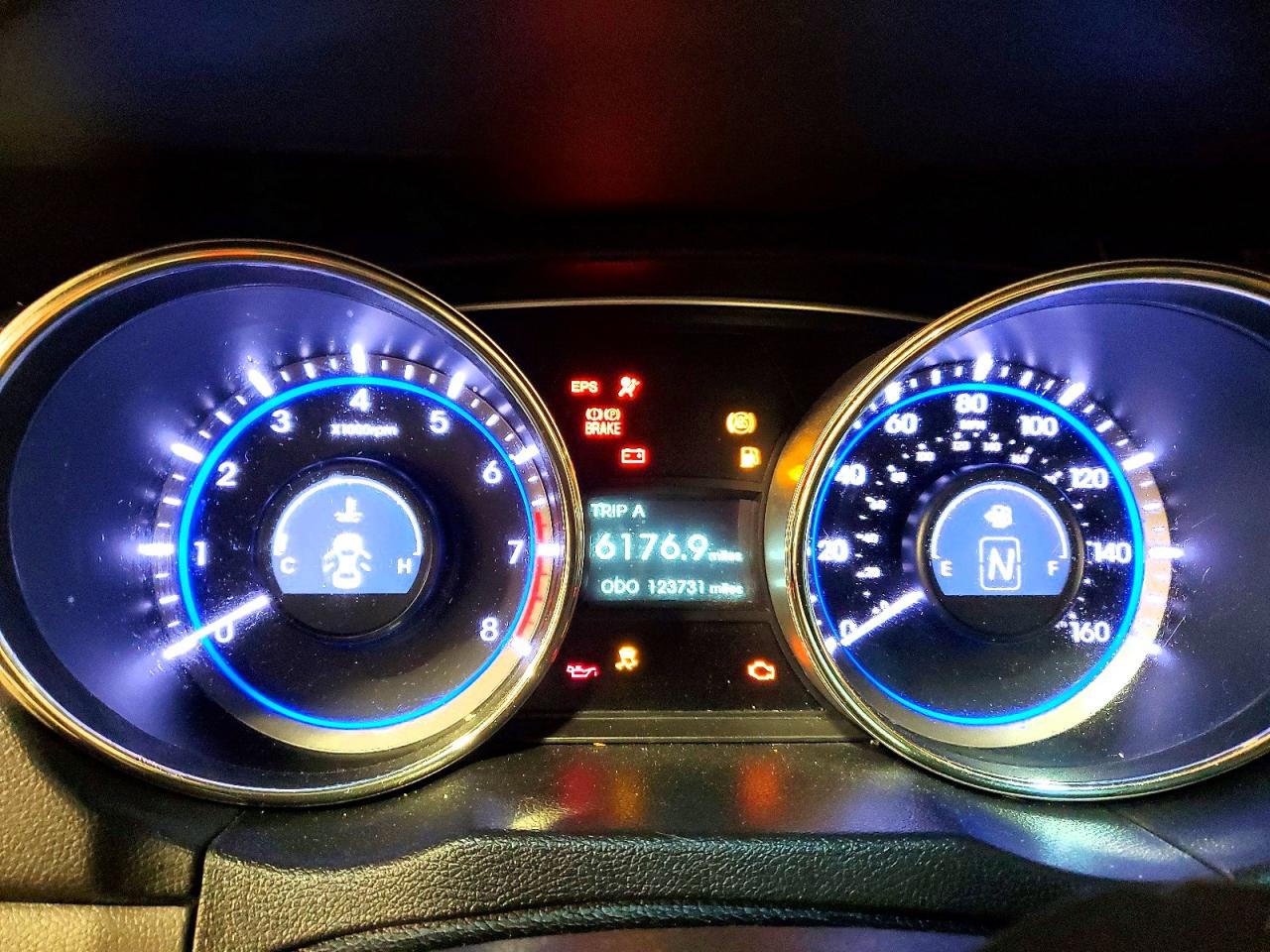 2011 Hyundai Sonata Gls Black vin: 5NPEB4AC3BH302114