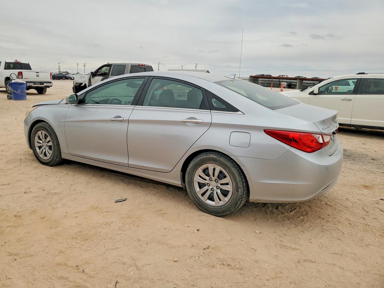 2012 Hyundai Sonata Gls Silver vin: 5NPEB4AC3CH310506
