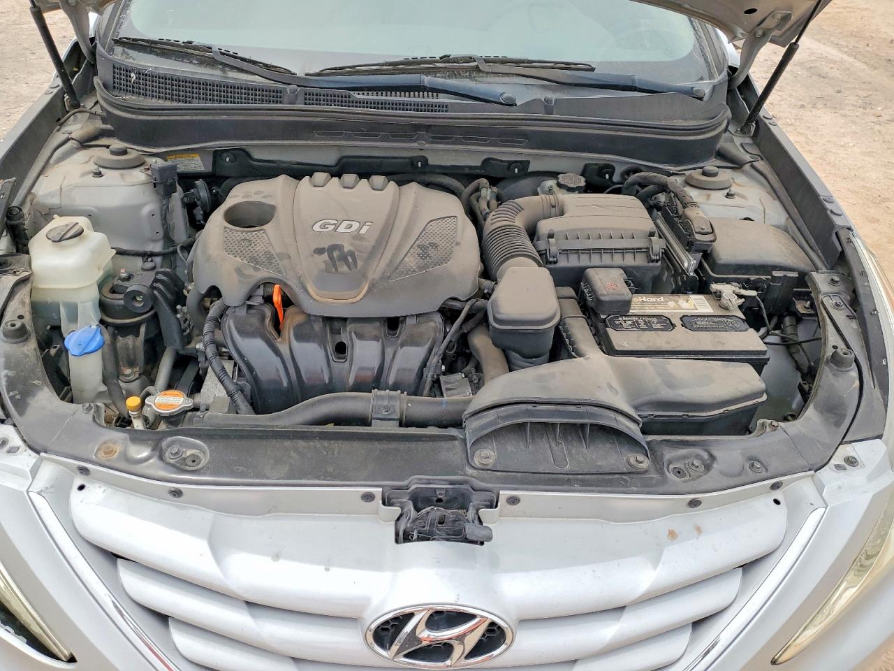 2012 Hyundai Sonata Gls Silver vin: 5NPEB4AC3CH310506