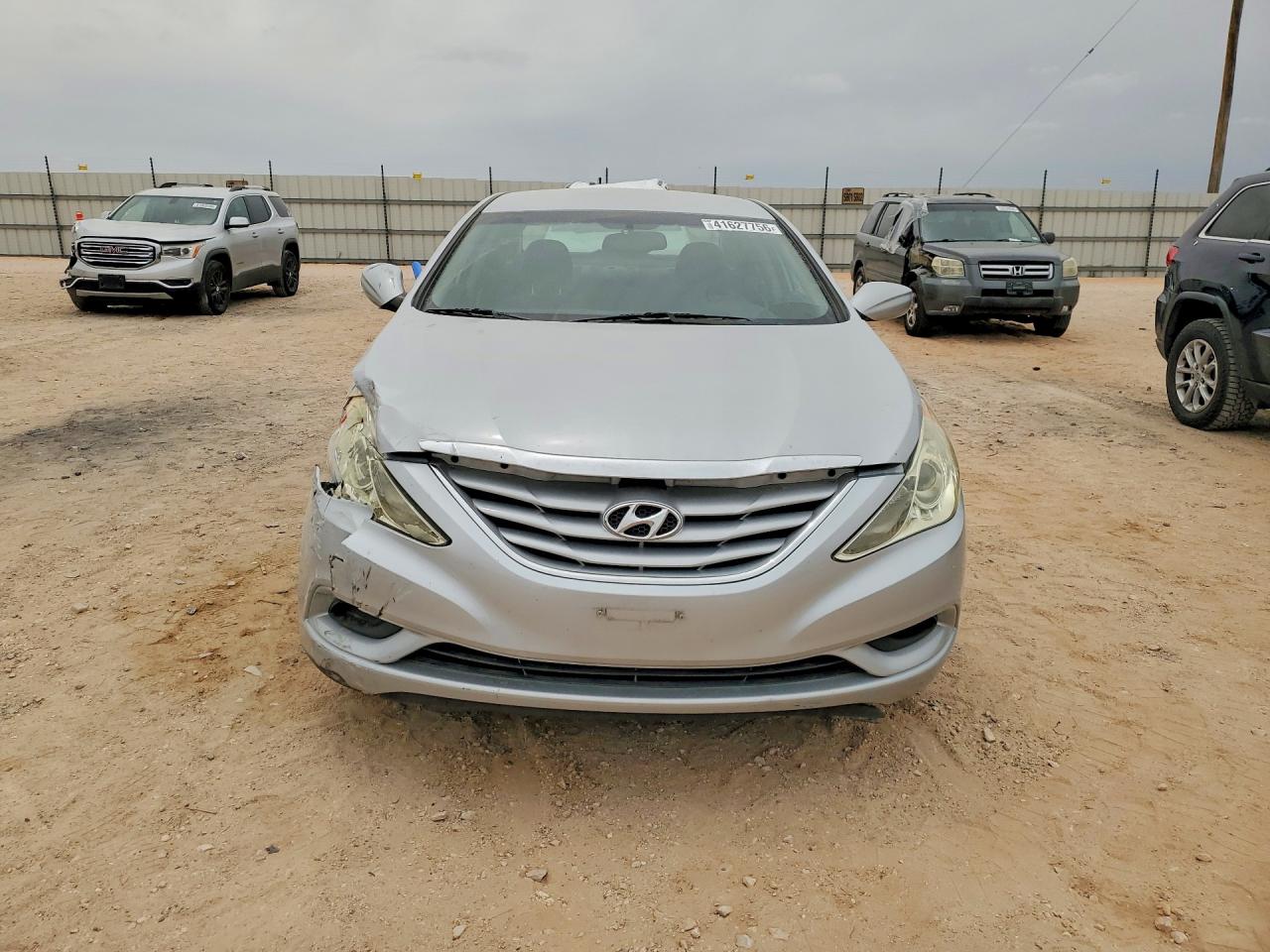 2012 Hyundai Sonata Gls Silver vin: 5NPEB4AC3CH310506