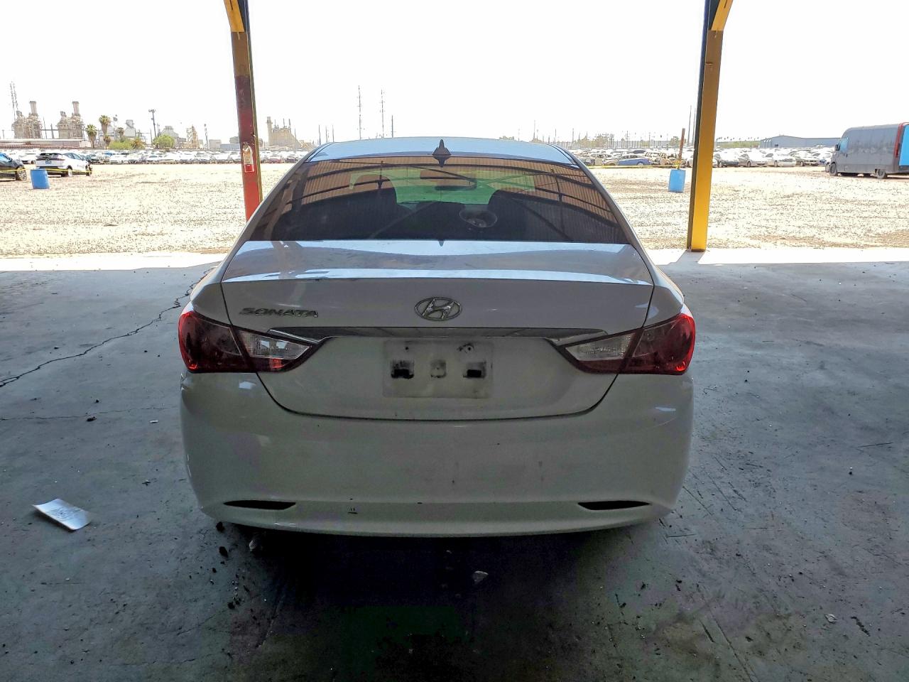 2012 Hyundai Sonata Gls White vin: 5NPEB4AC3CH320145