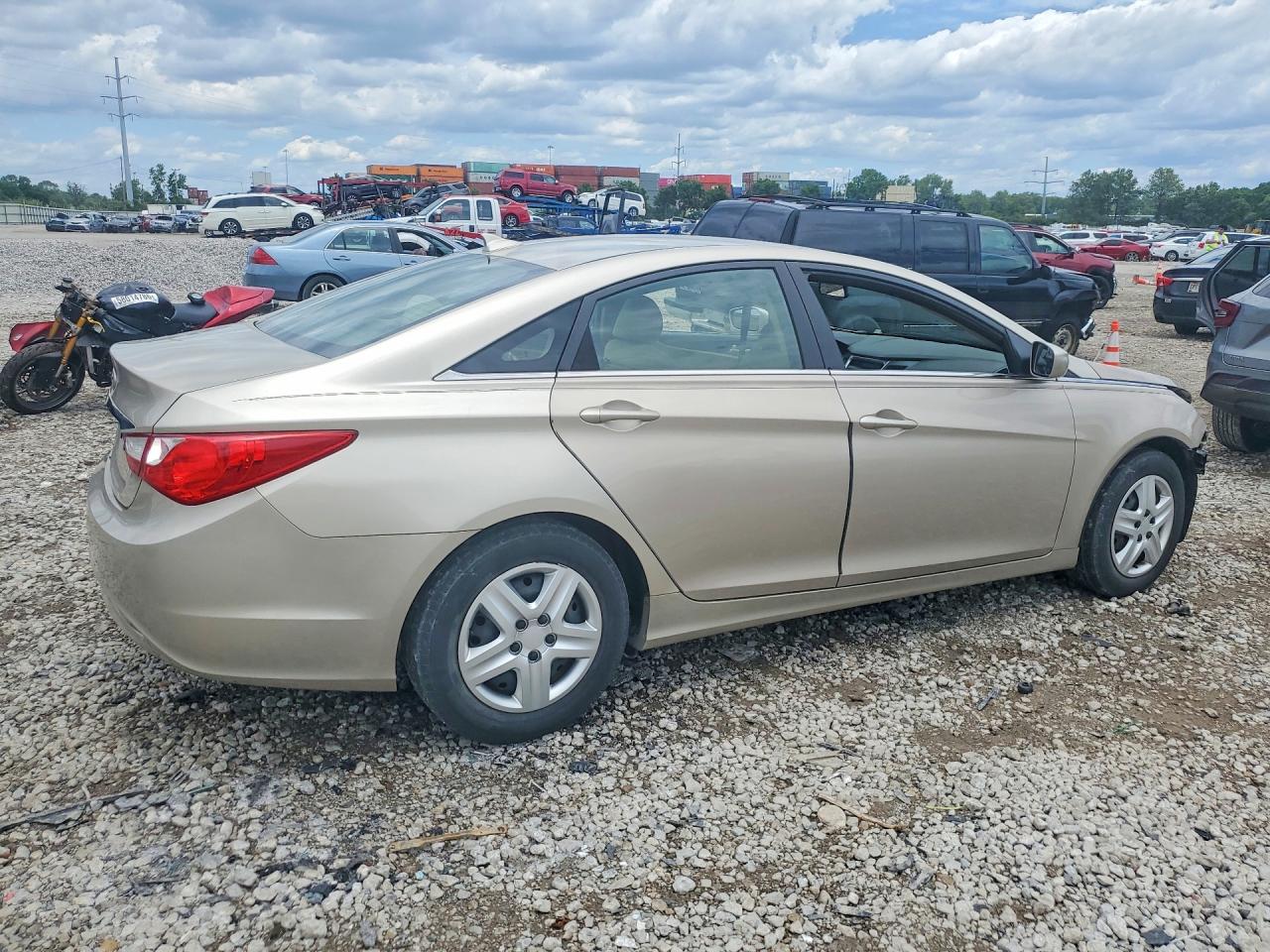 2012 Hyundai Sonata Gls Tan vin: 5NPEB4AC3CH321716