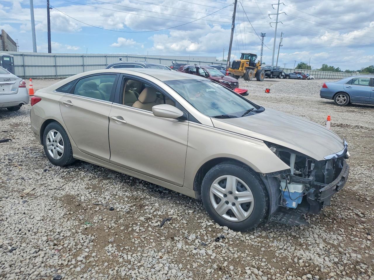 2012 Hyundai Sonata Gls Tan vin: 5NPEB4AC3CH321716