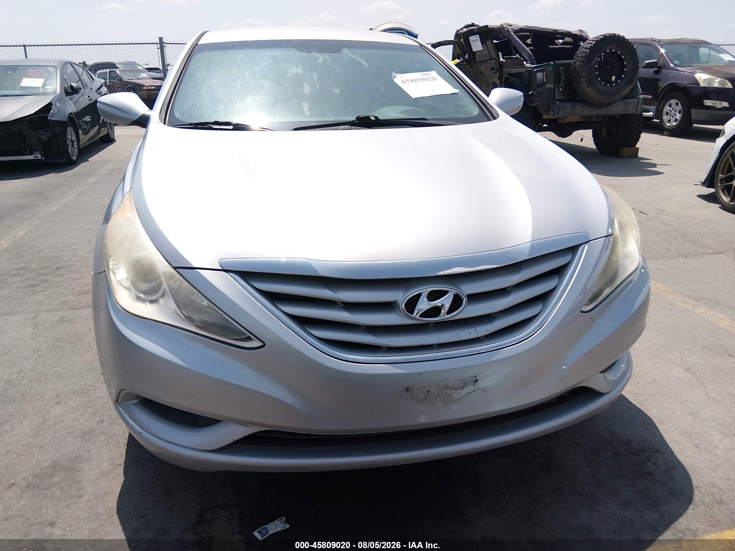 2012 Hyundai Sonata Gls Silver vin: 5NPEB4AC3CH323675