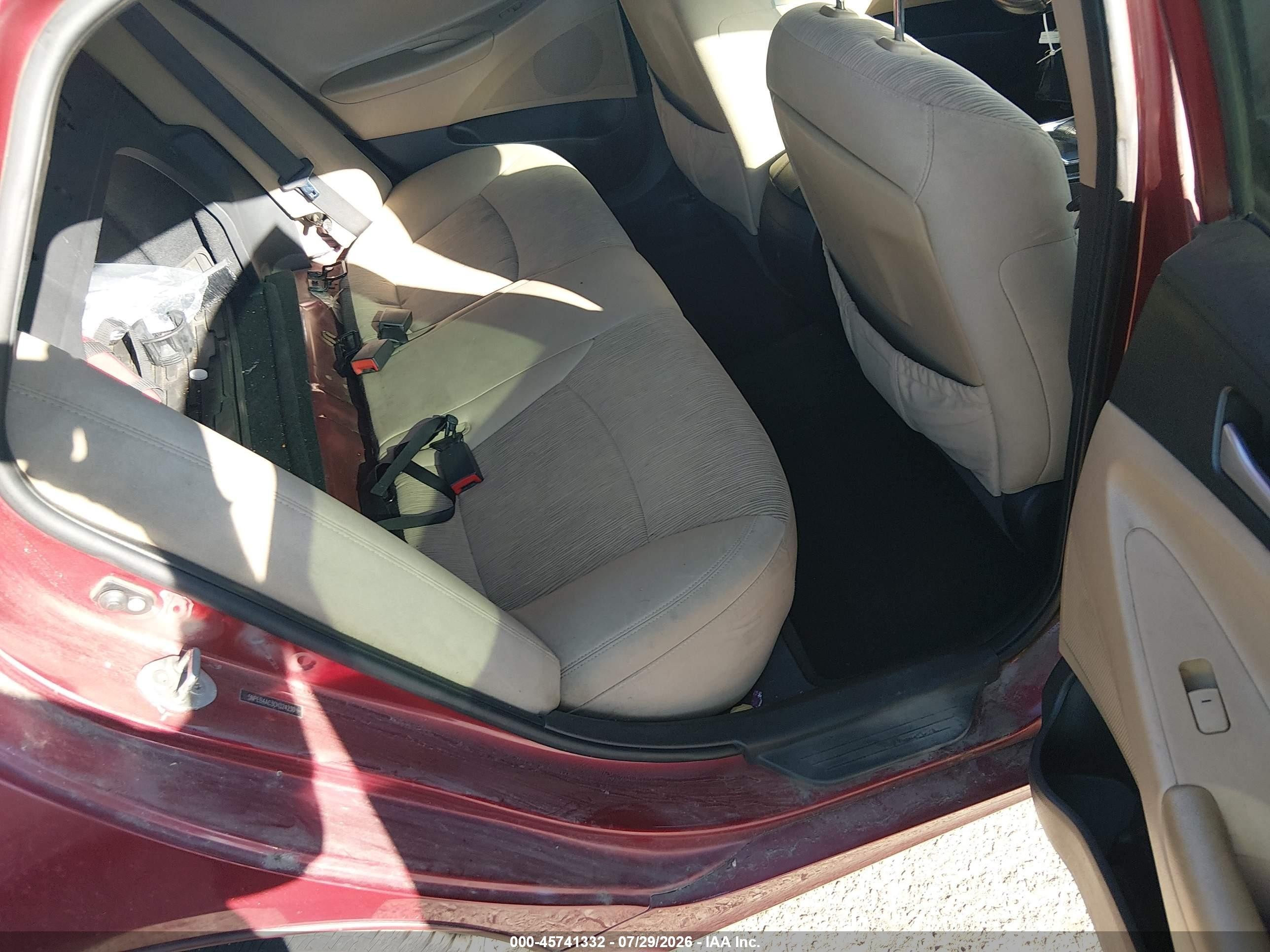 2012 Hyundai Sonata Gls Red vin: 5NPEB4AC3CH324230