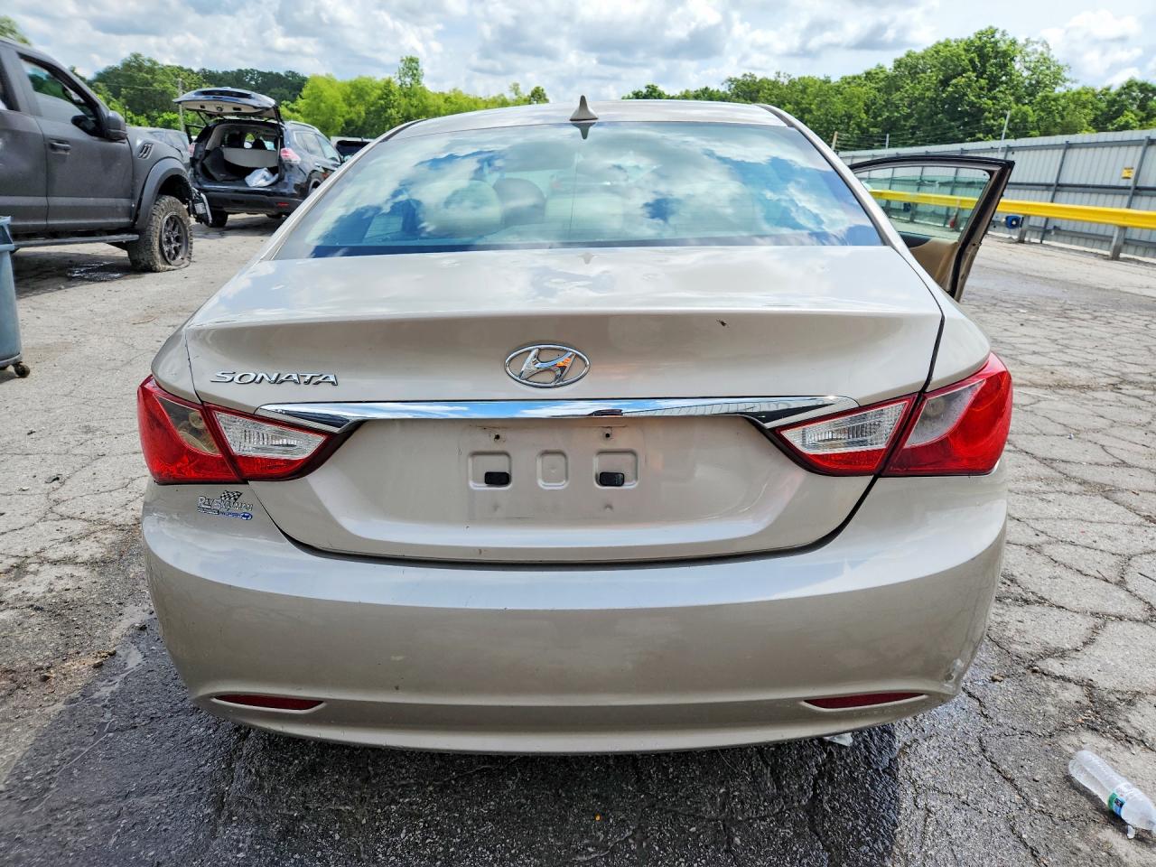 2012 Hyundai Sonata Gls Beige vin: 5NPEB4AC3CH326382