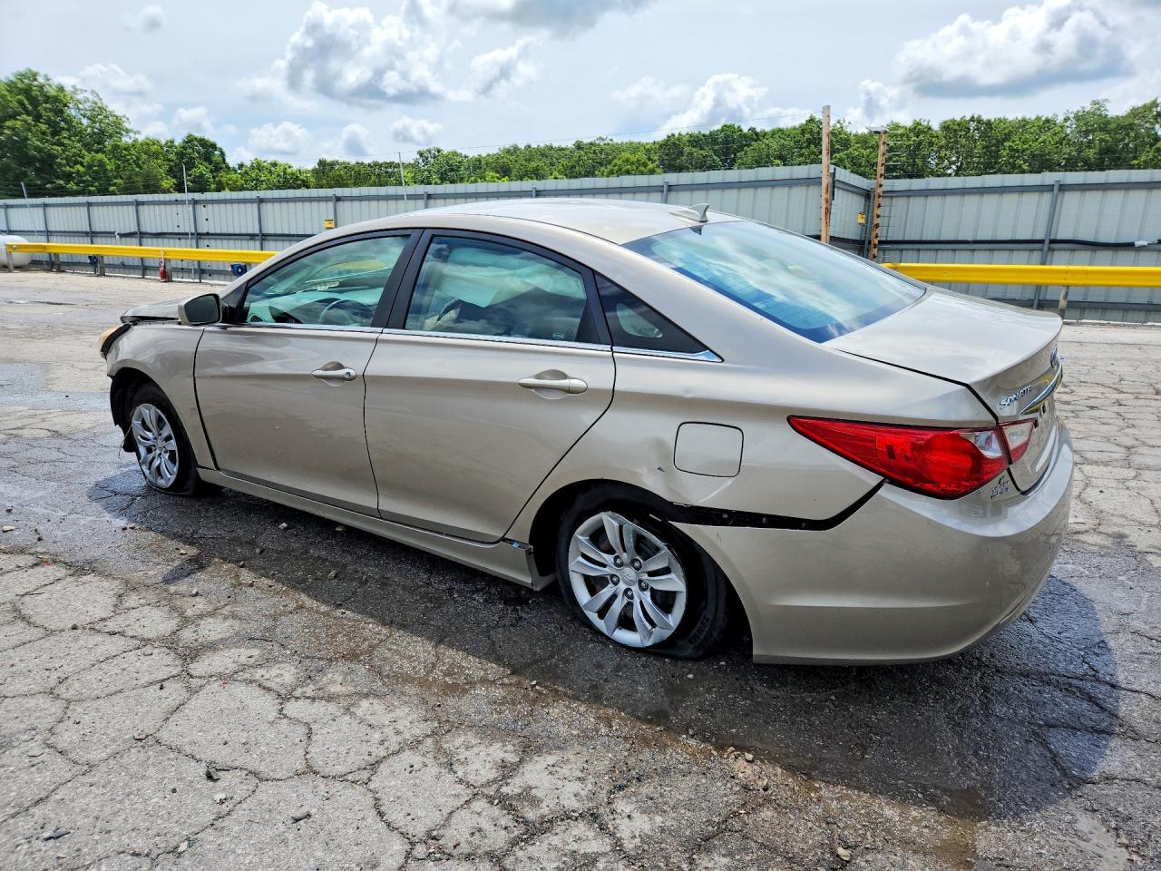 2012 Hyundai Sonata Gls Beige vin: 5NPEB4AC3CH326382