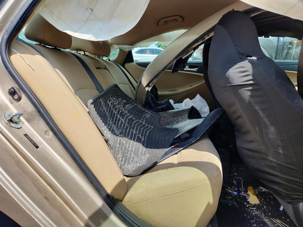 2012 Hyundai Sonata Gls Beige vin: 5NPEB4AC3CH326382