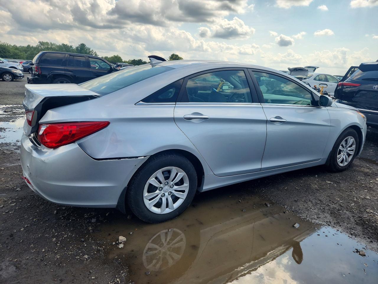 2012 Hyundai Sonata Gls Серебряный vin: 5NPEB4AC3CH341576
