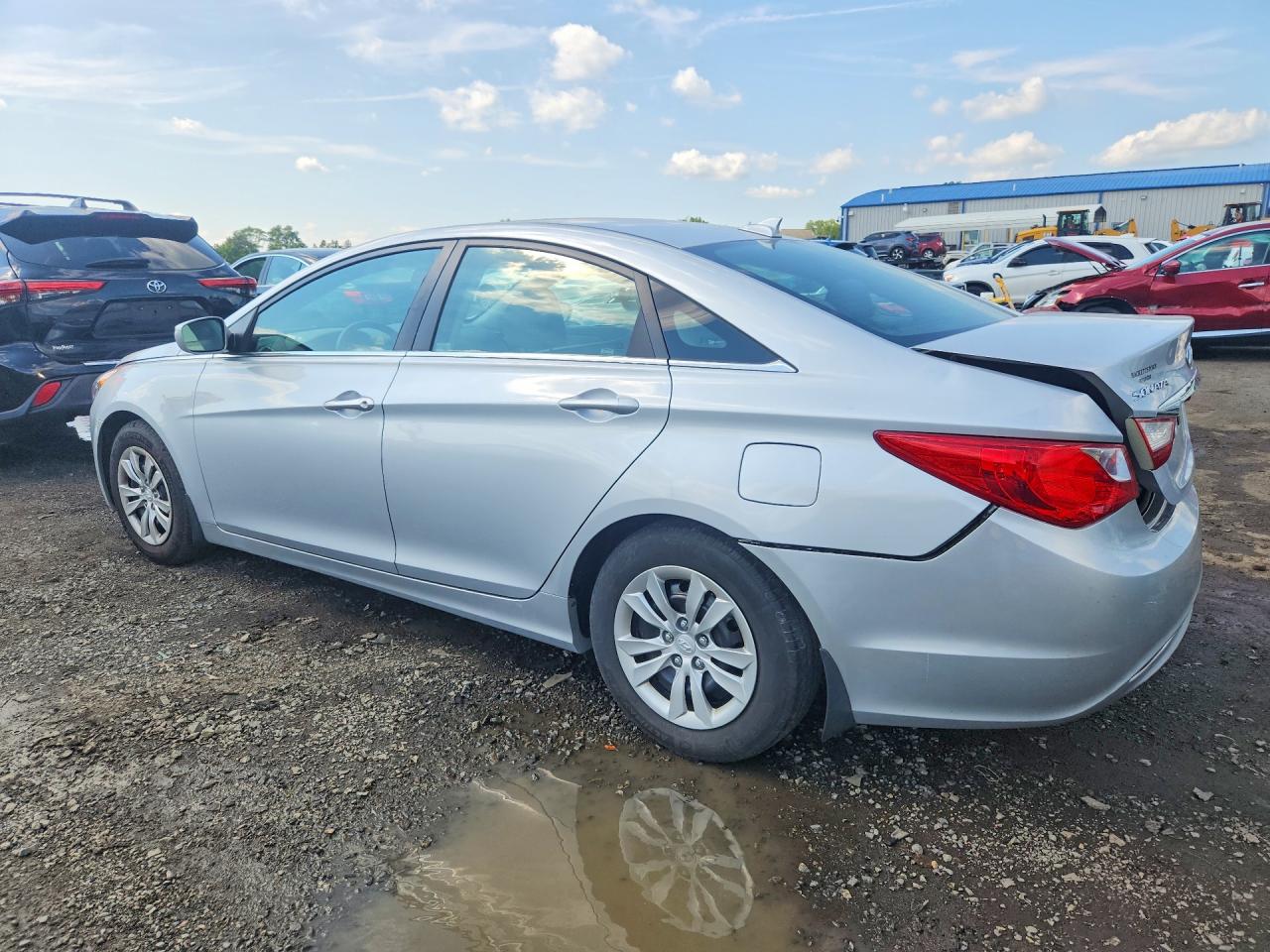 2012 Hyundai Sonata Gls Серебряный vin: 5NPEB4AC3CH341576