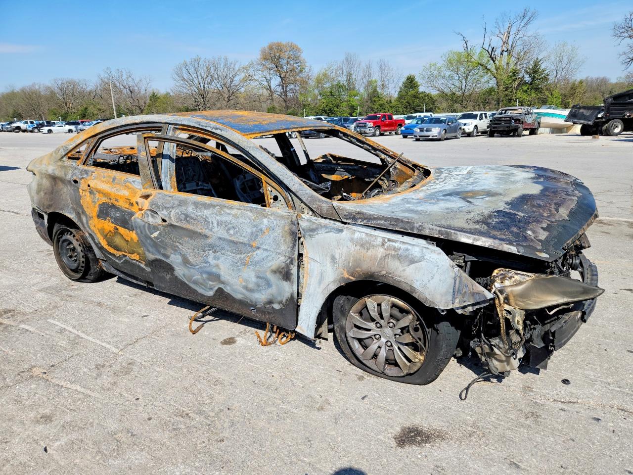 2012 Hyundai Sonata Gls Burn vin: 5NPEB4AC3CH341819