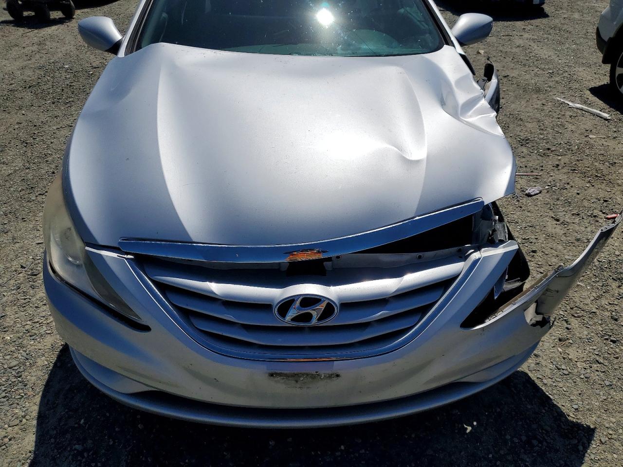 2012 Hyundai Sonata Gls Silver vin: 5NPEB4AC3CH342520