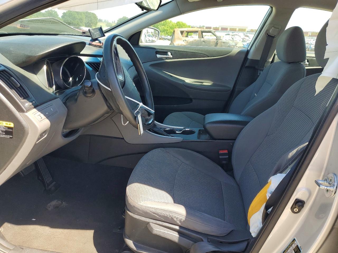 2012 Hyundai Sonata Gls Silver vin: 5NPEB4AC3CH342520
