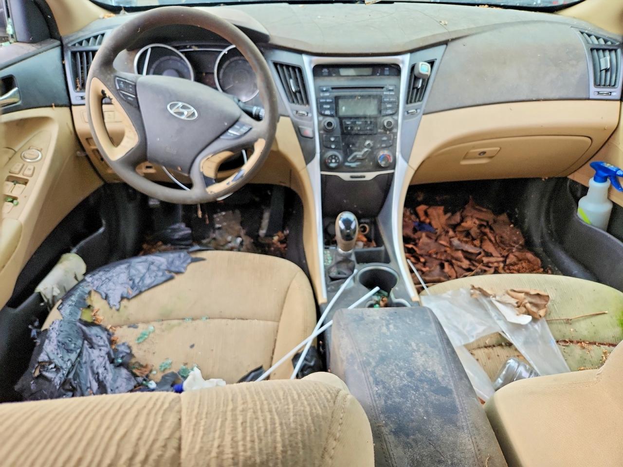 2012 Hyundai Sonata Gls Белый vin: 5NPEB4AC3CH347880