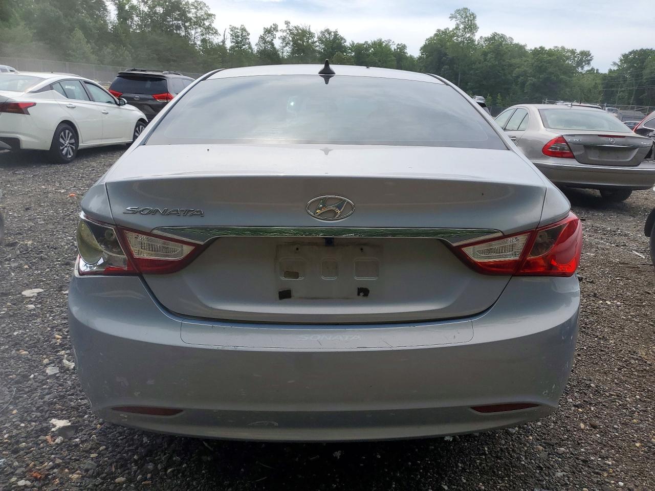 2012 Hyundai Sonata Gls Blue vin: 5NPEB4AC3CH372567
