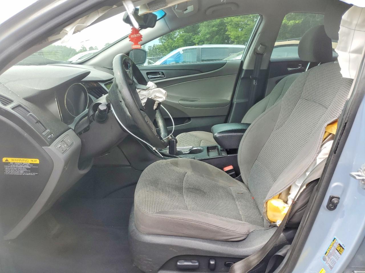 2012 Hyundai Sonata Gls Blue vin: 5NPEB4AC3CH372567