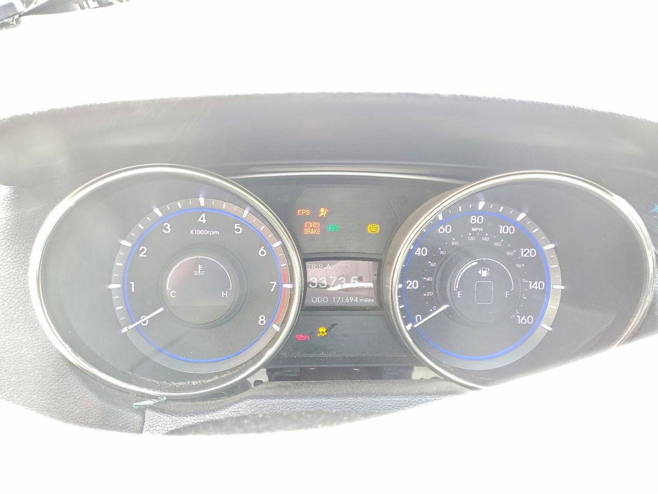 2012 Hyundai Sonata Gls Blue vin: 5NPEB4AC3CH372567