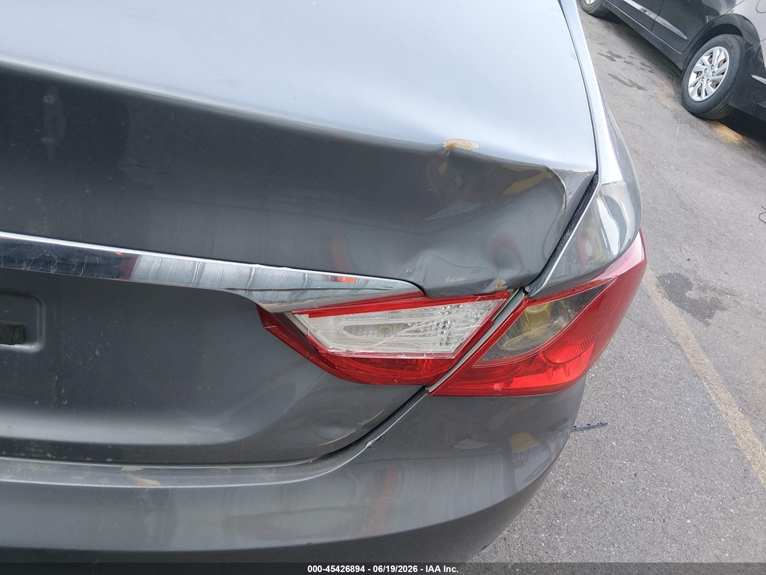 2012 Hyundai Sonata Gls Серый vin: 5NPEB4AC3CH374464