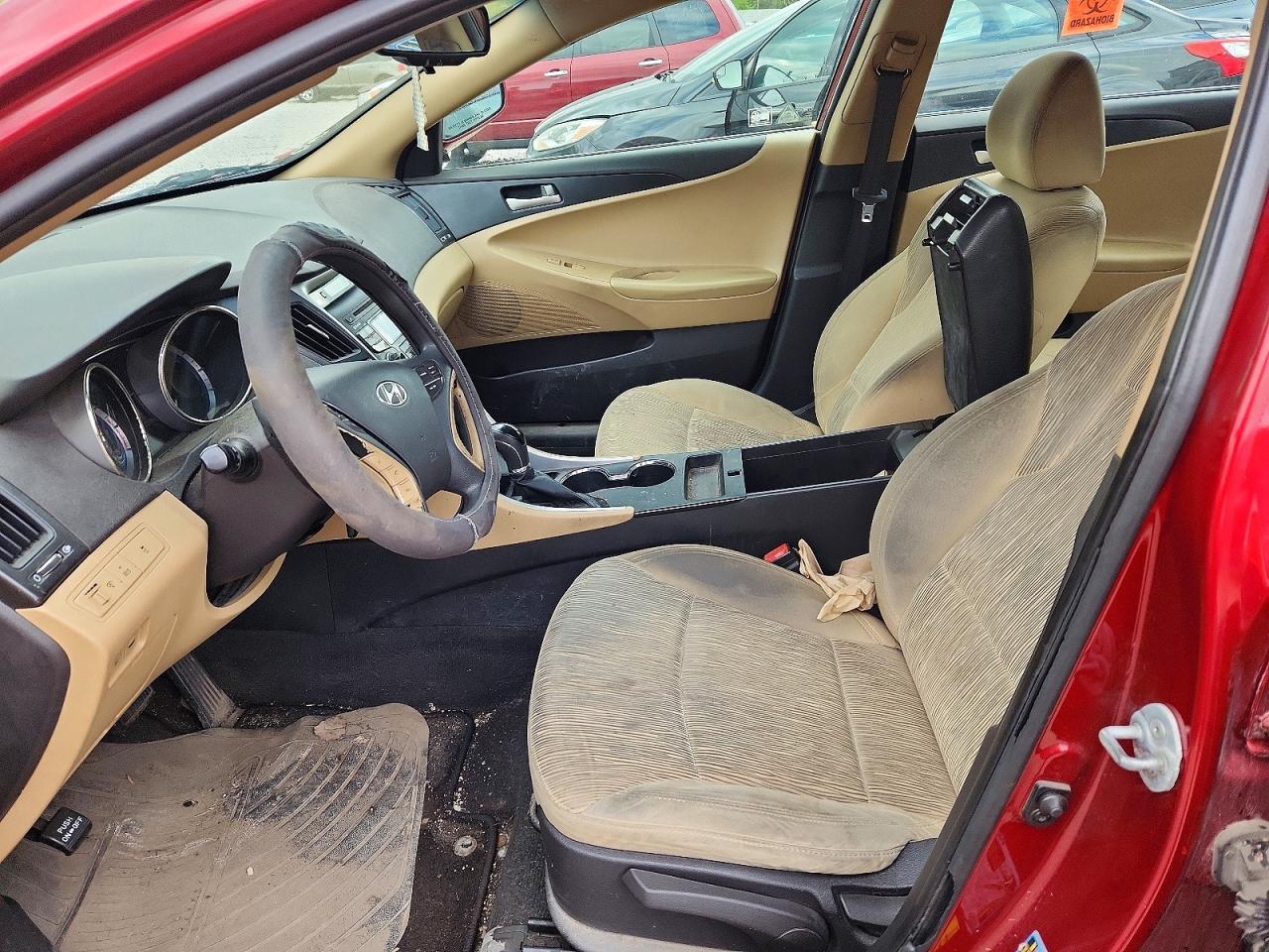 2012 Hyundai Sonata Gls Red vin: 5NPEB4AC3CH393323