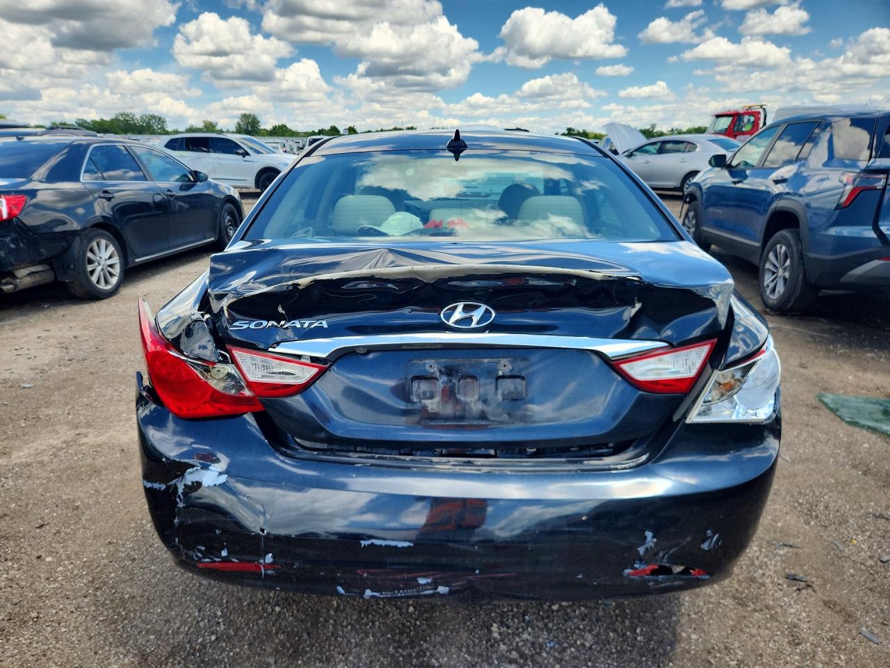 2012 Hyundai Sonata Gls Black vin: 5NPEB4AC3CH397811