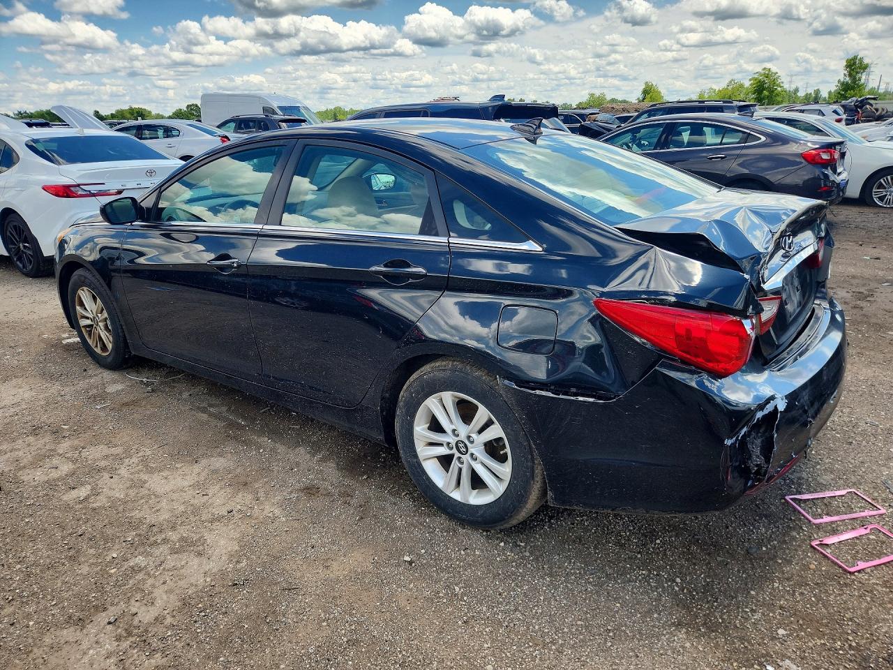 2012 Hyundai Sonata Gls Black vin: 5NPEB4AC3CH397811