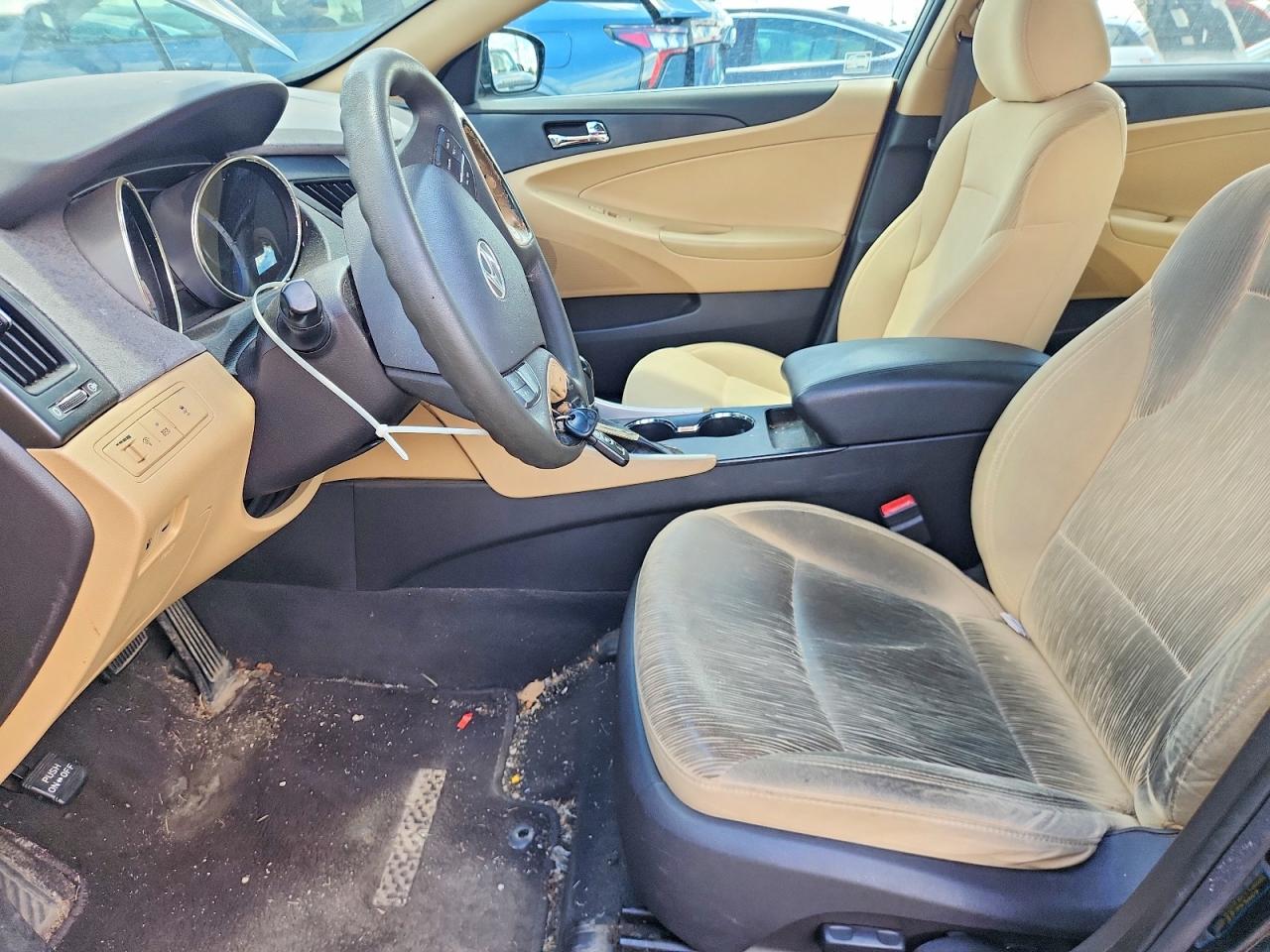 2012 Hyundai Sonata Gls Black vin: 5NPEB4AC3CH397811