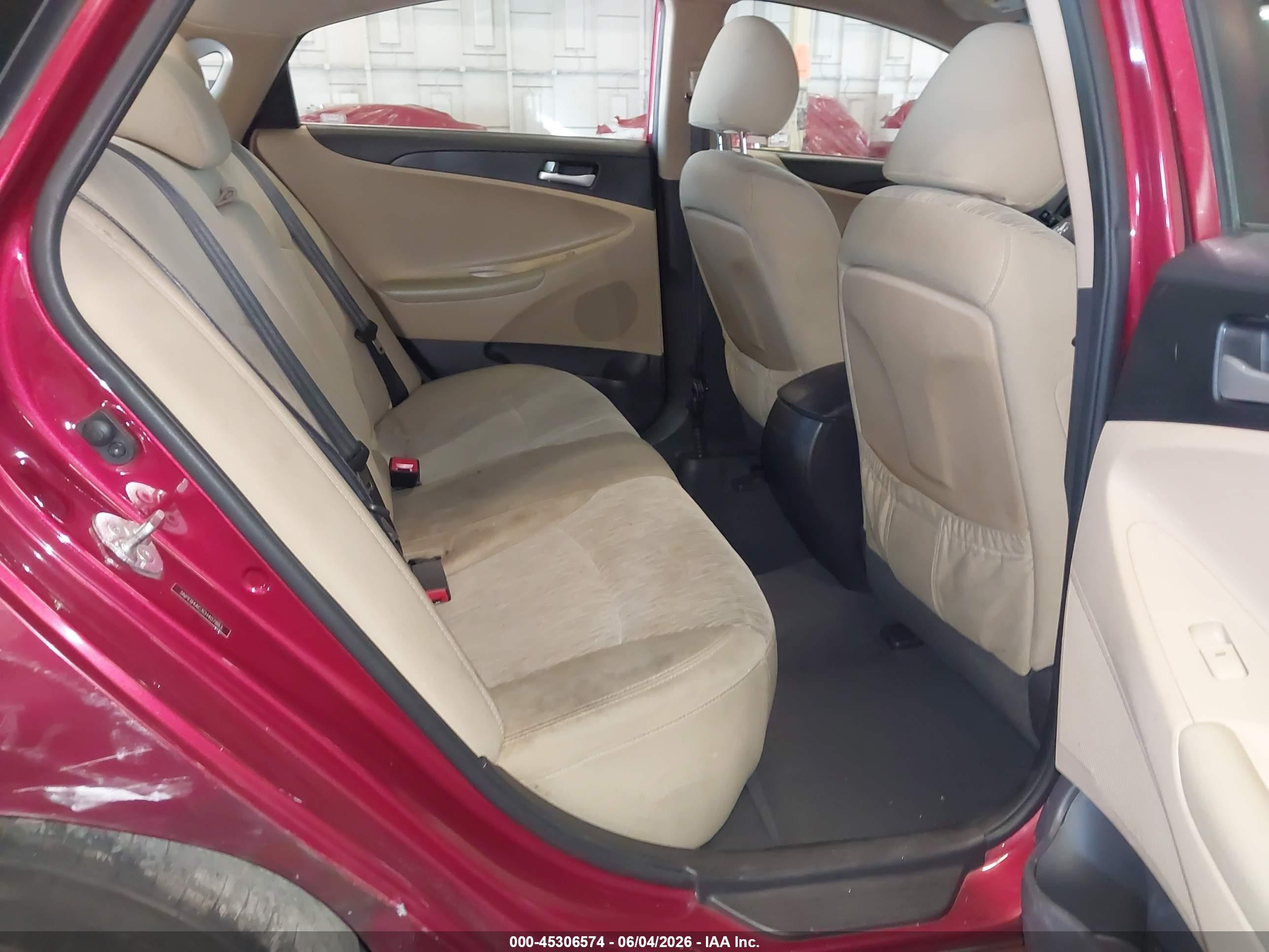 2012 Hyundai Sonata Gls Maroon vin: 5NPEB4AC3CH407883