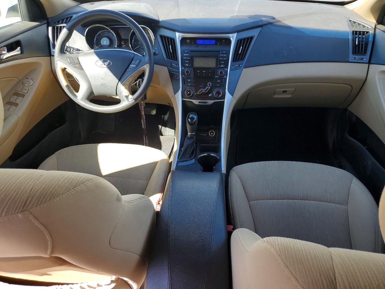 2012 Hyundai Sonata Gls White vin: 5NPEB4AC3CH411089